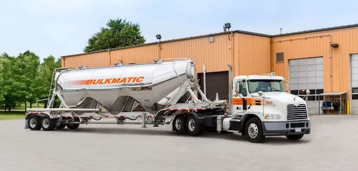 Bulkmatic PTO equip truck 