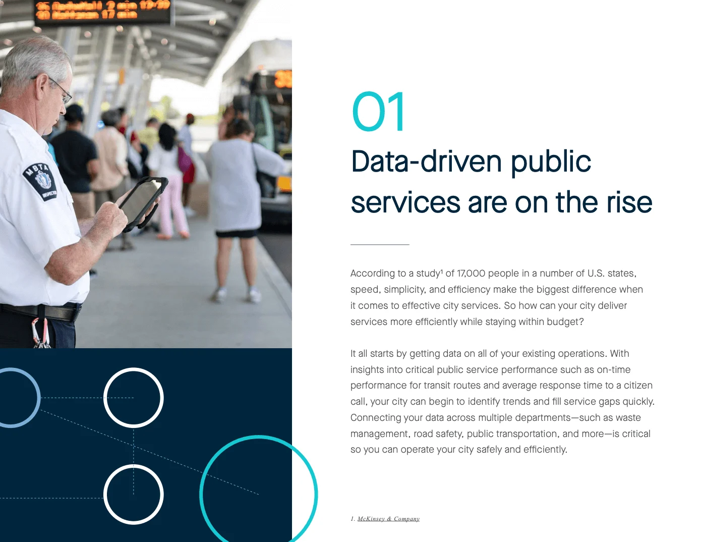 Data-driven public services are on the rise 