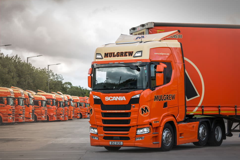 Camion orange Mulgrew