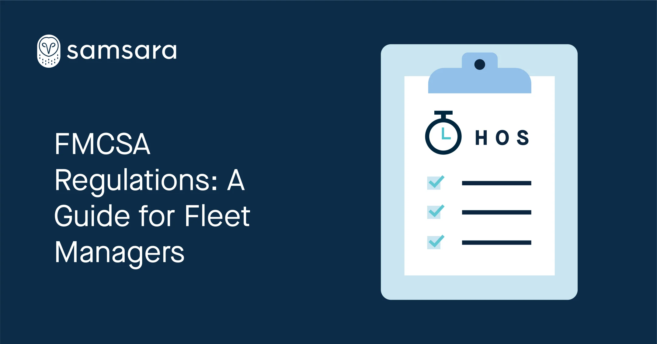 FMCSA Regulations: A Guide for Fleet Managers