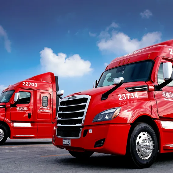 Dos camiones Trancasa