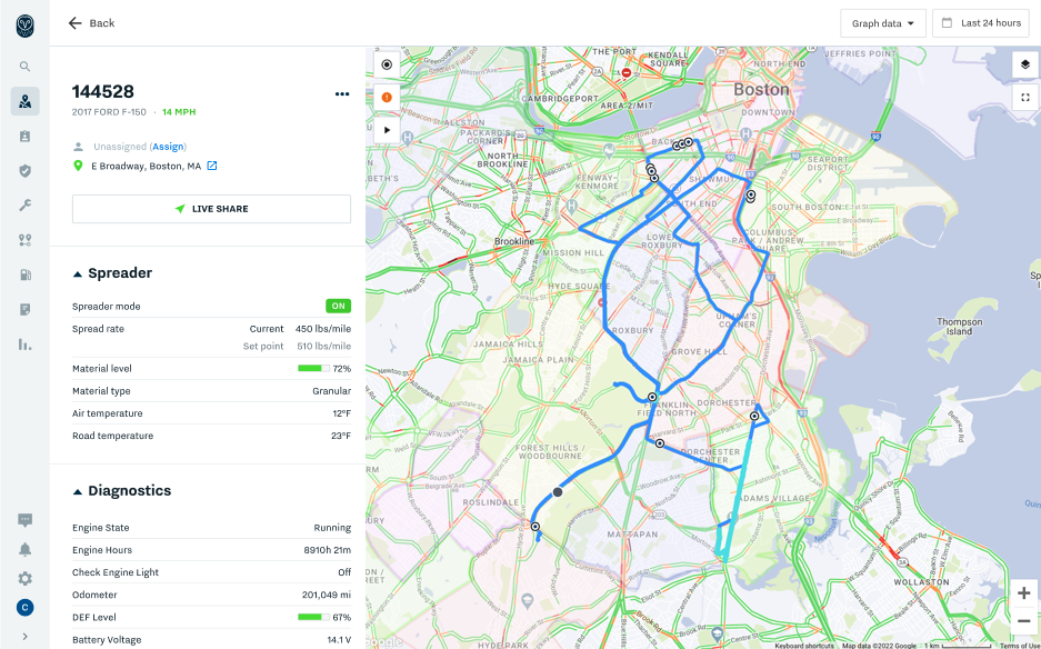 Coverage Map Live Share