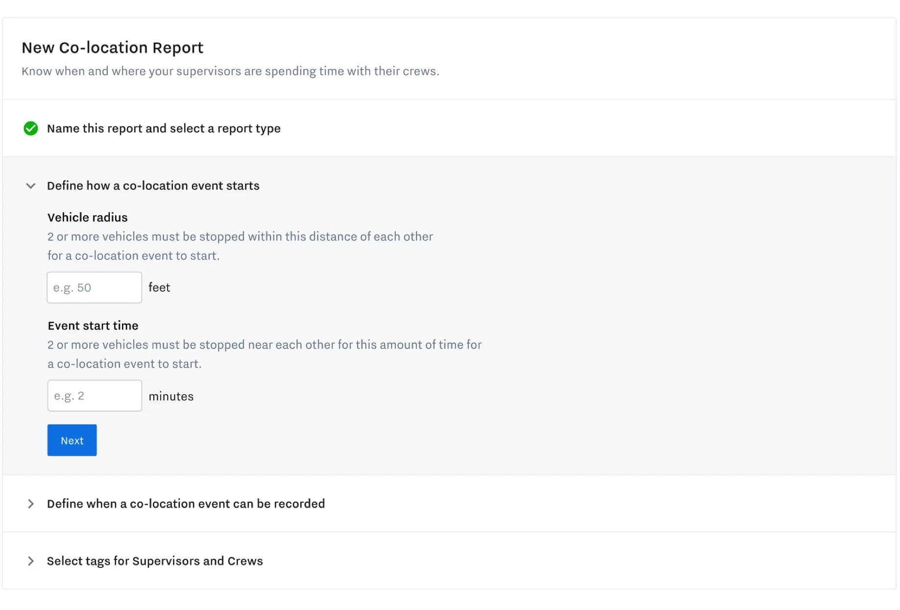 New Co-Location Report: Improve Field Safety & Productivity