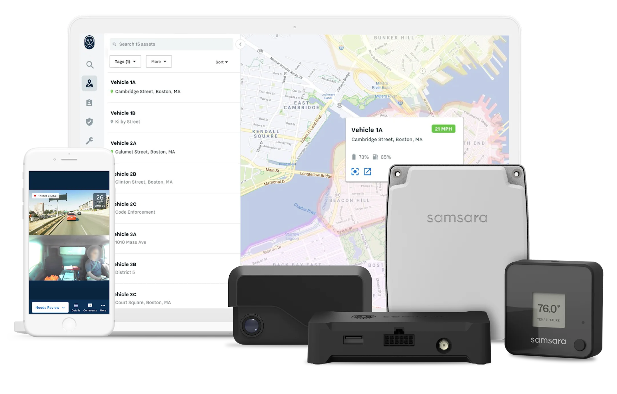 Samsara's Fleet Platform Products