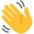 waving emoji