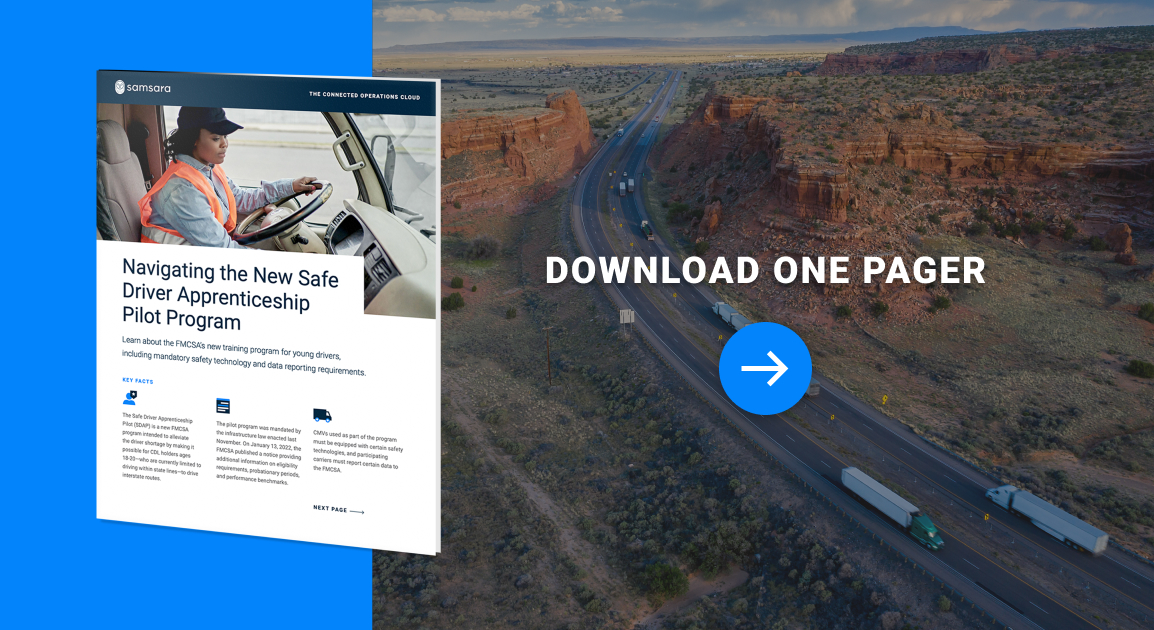 Understanding the Safe Driver Apprenticeship Pilot (SDAP)