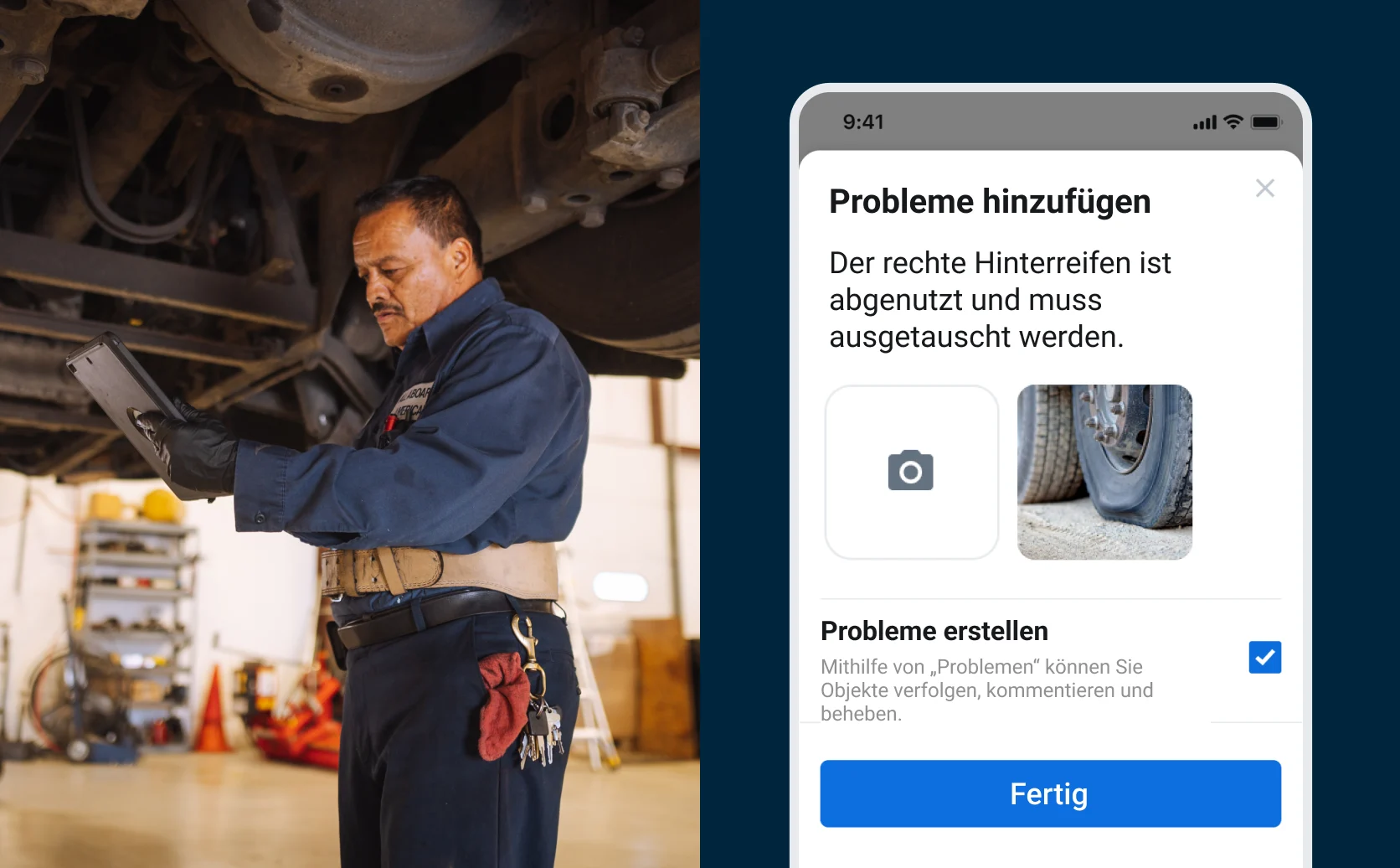 Transparenz in Echtzeit Bild