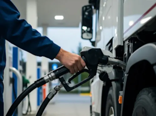 Samsara outdoor waterproof sensor on vehicle