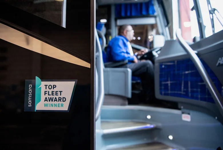 Samsara Bus TopFleet Award