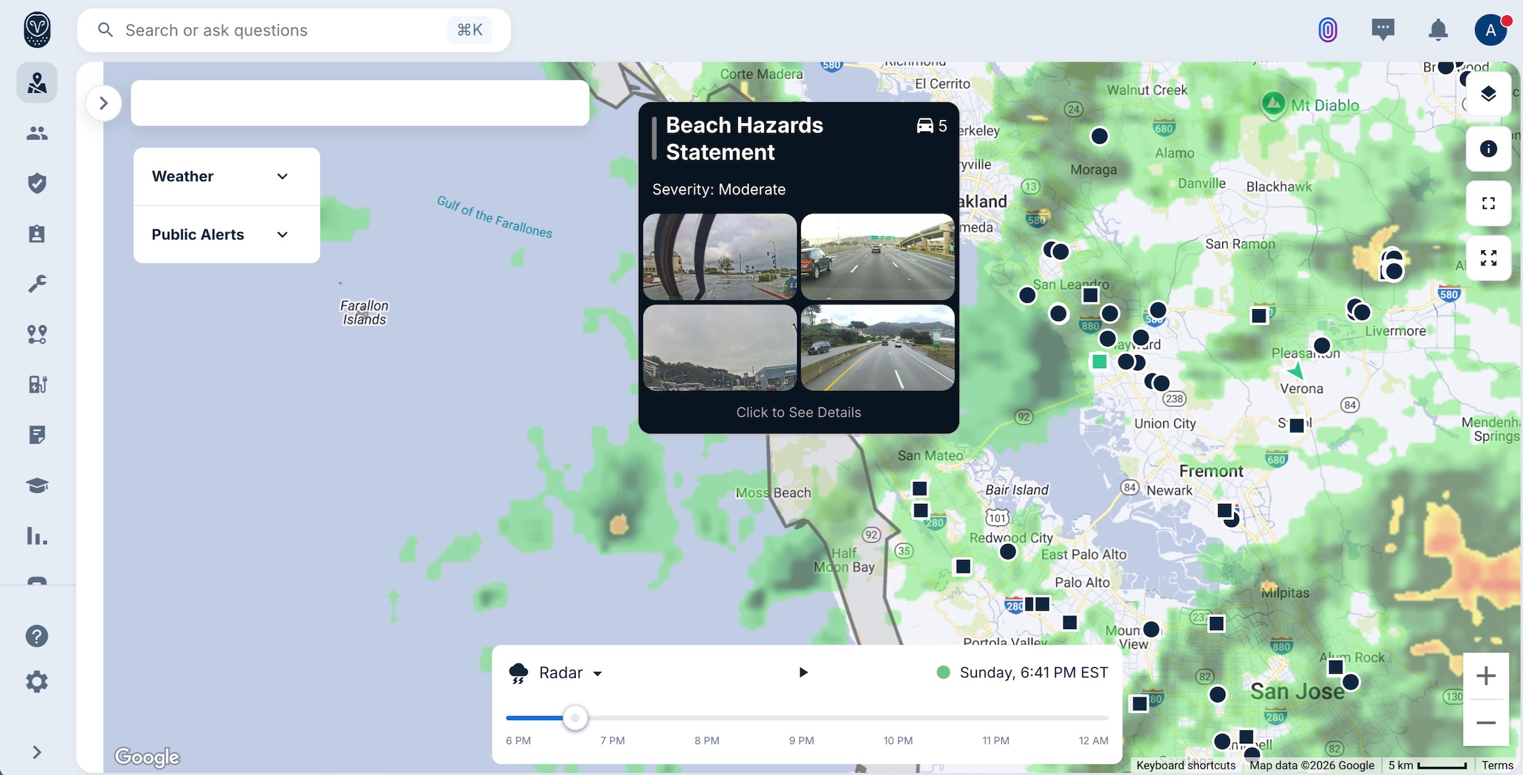 Floods screenshot for CA blog post