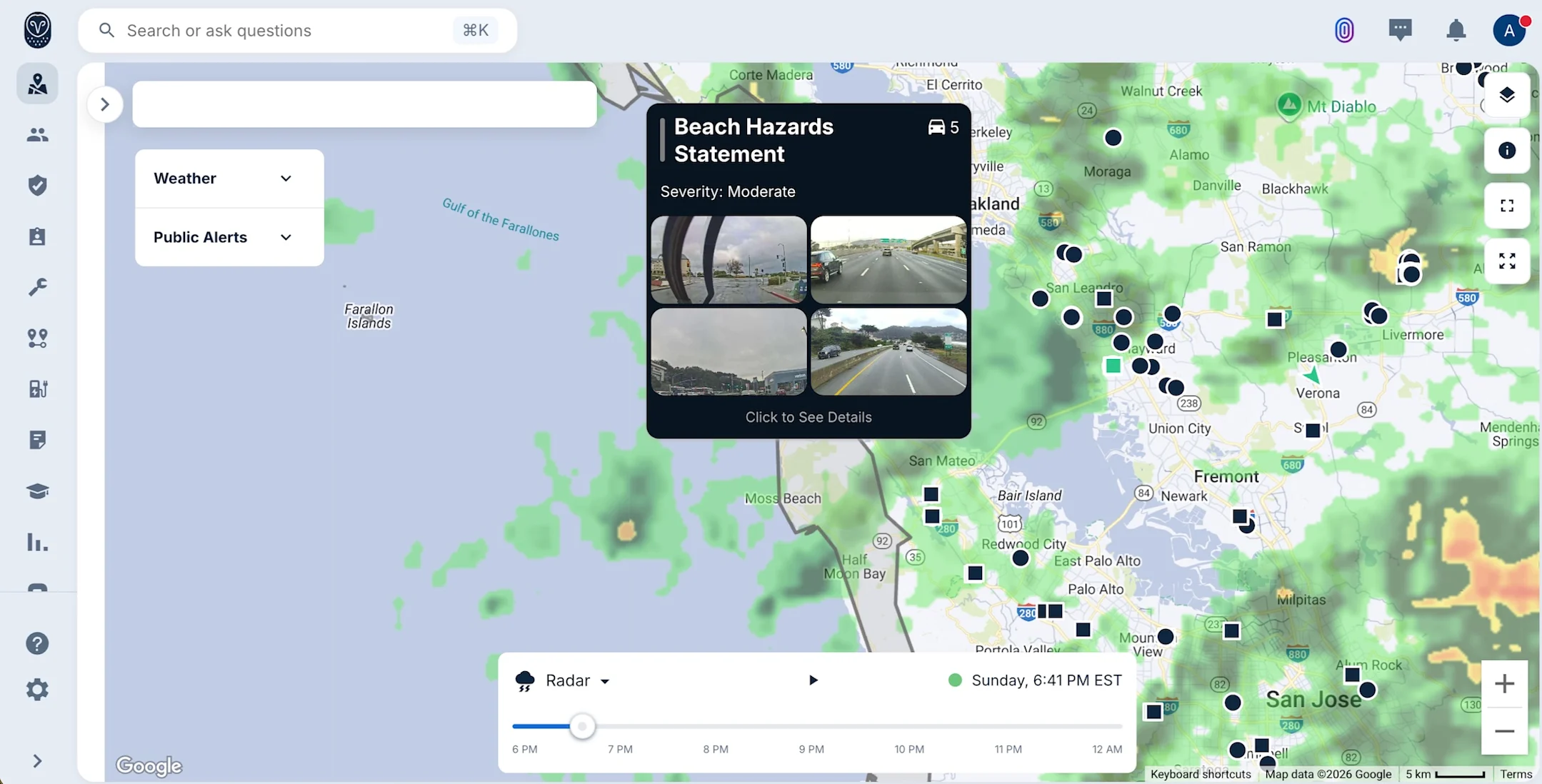 Floods screenshot for CA blog post