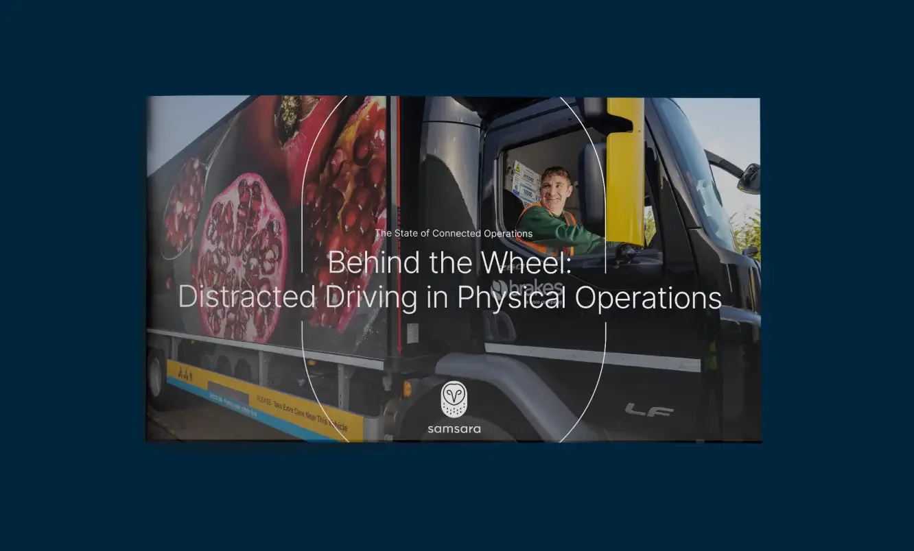 Distracted Driving in Physical Operations