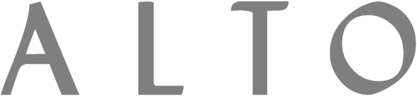 ALTO logo displayed in large gray sans-serif letters on a white background.