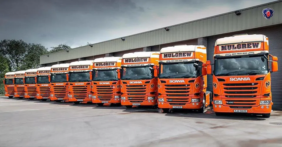 Mulgrew Haulage trucks