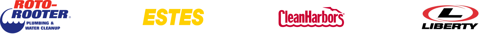 Customers: Estes Express Lines, Liberty Energy, Clean Harbors, Roto-Rooter