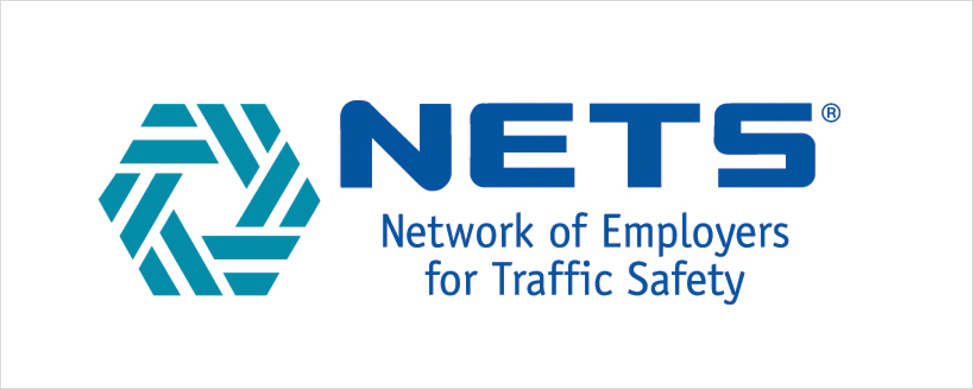 NETS logo with a teal geometric emblem and blue text reading Network of Employers for Traffic Safety.