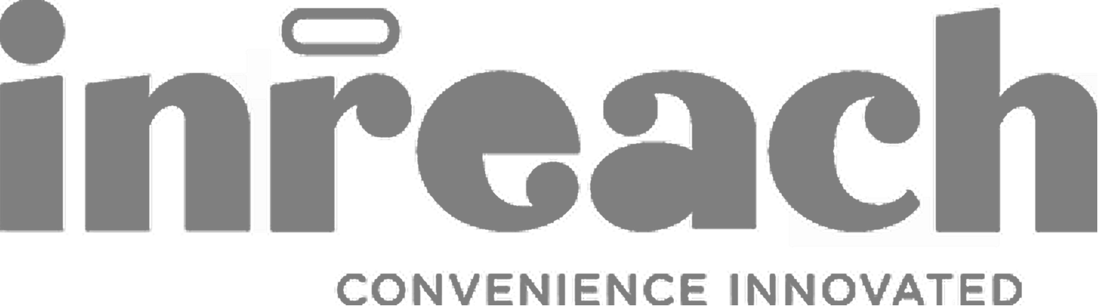 Inreach logo in gray with the tagline "Convenience Innovated" displayed below in bold lettering.