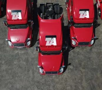 Transportes Americanos fleet truck