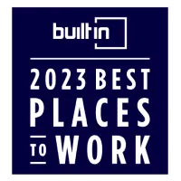 Built In Best Place to Work Award Badge