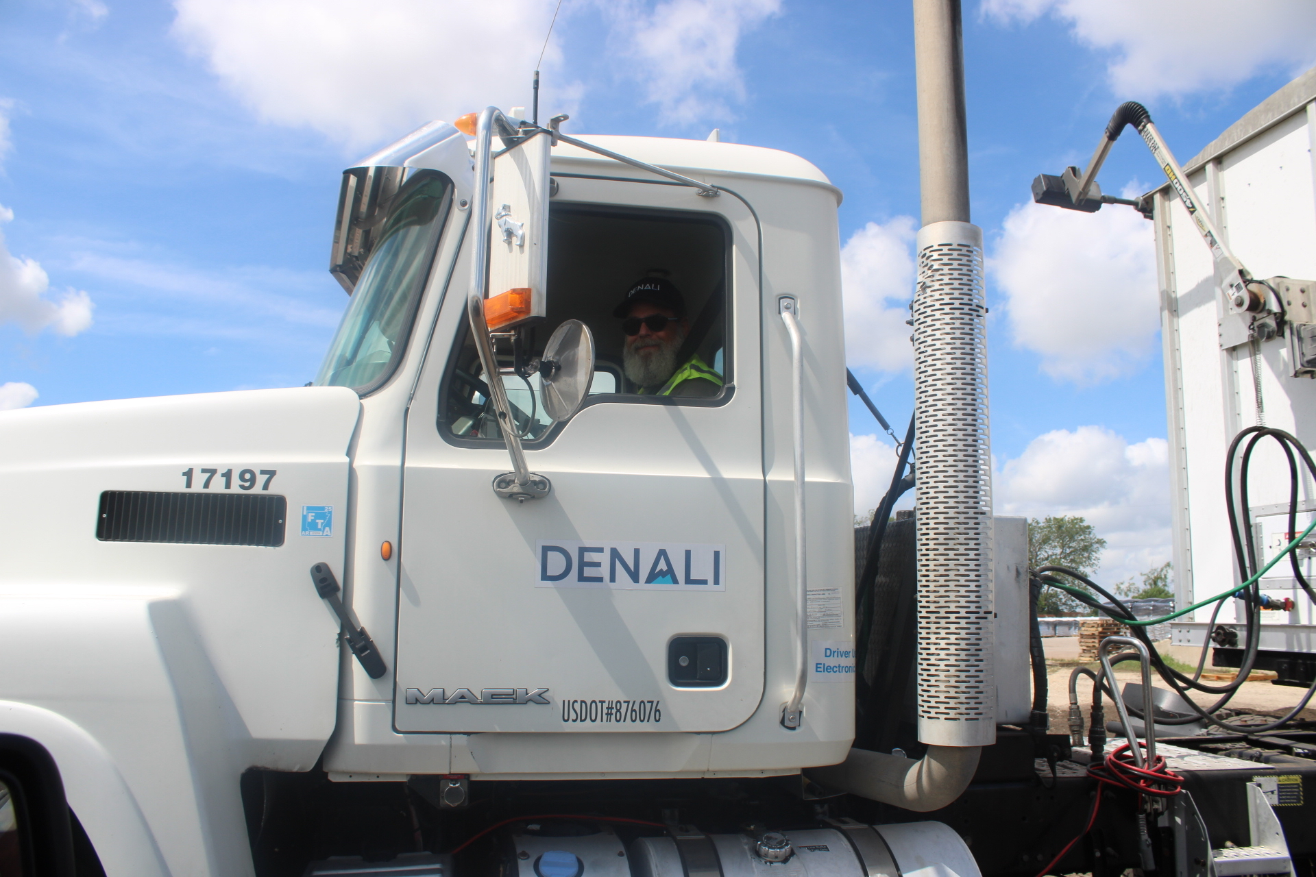 Denali truck and driver