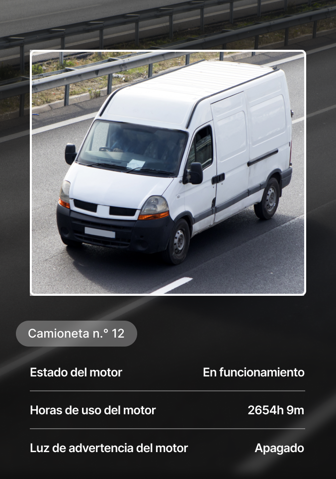 Los datos de monitoreo del vehículo muestran que el motor funcionó por 2654 horas sin encenderse ninguna luz de advertencia.