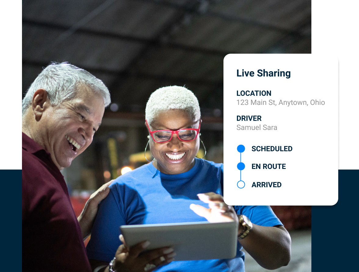 Customers checking status
