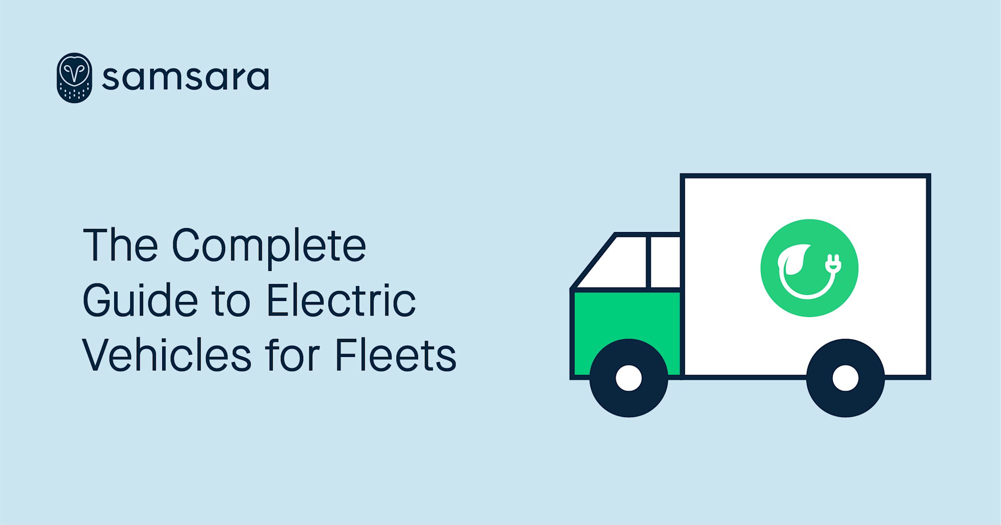Image of an electric vehicle truck. 