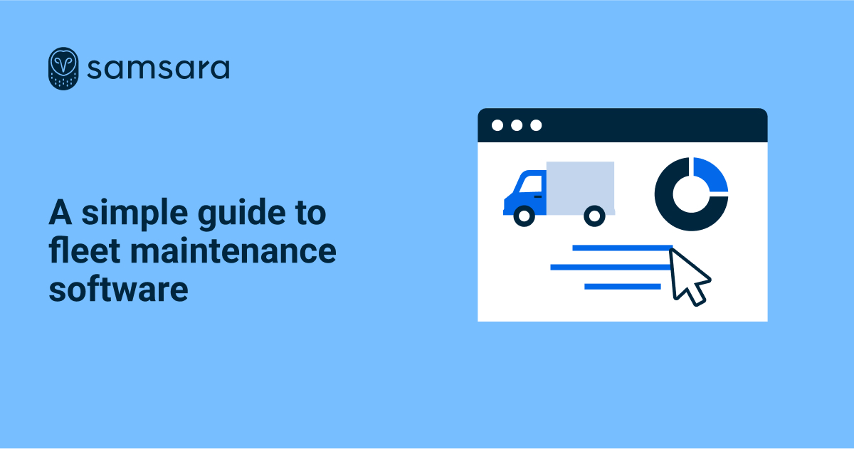 A simple guide to fleet maintenance software
