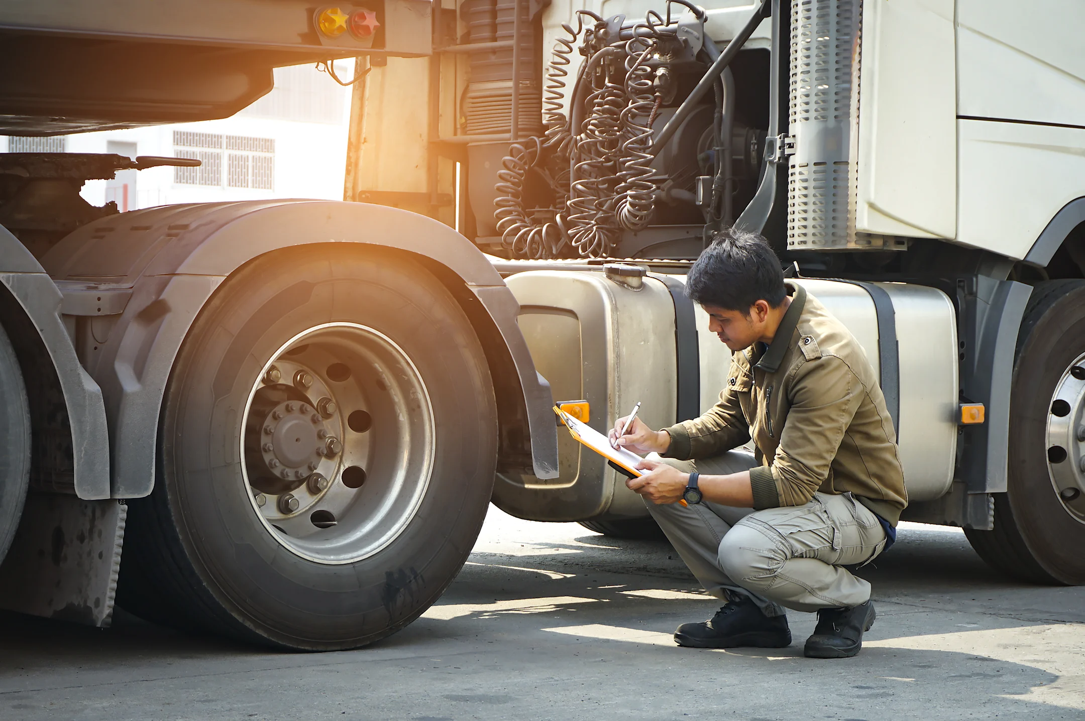 Streamline maintenance - stock image