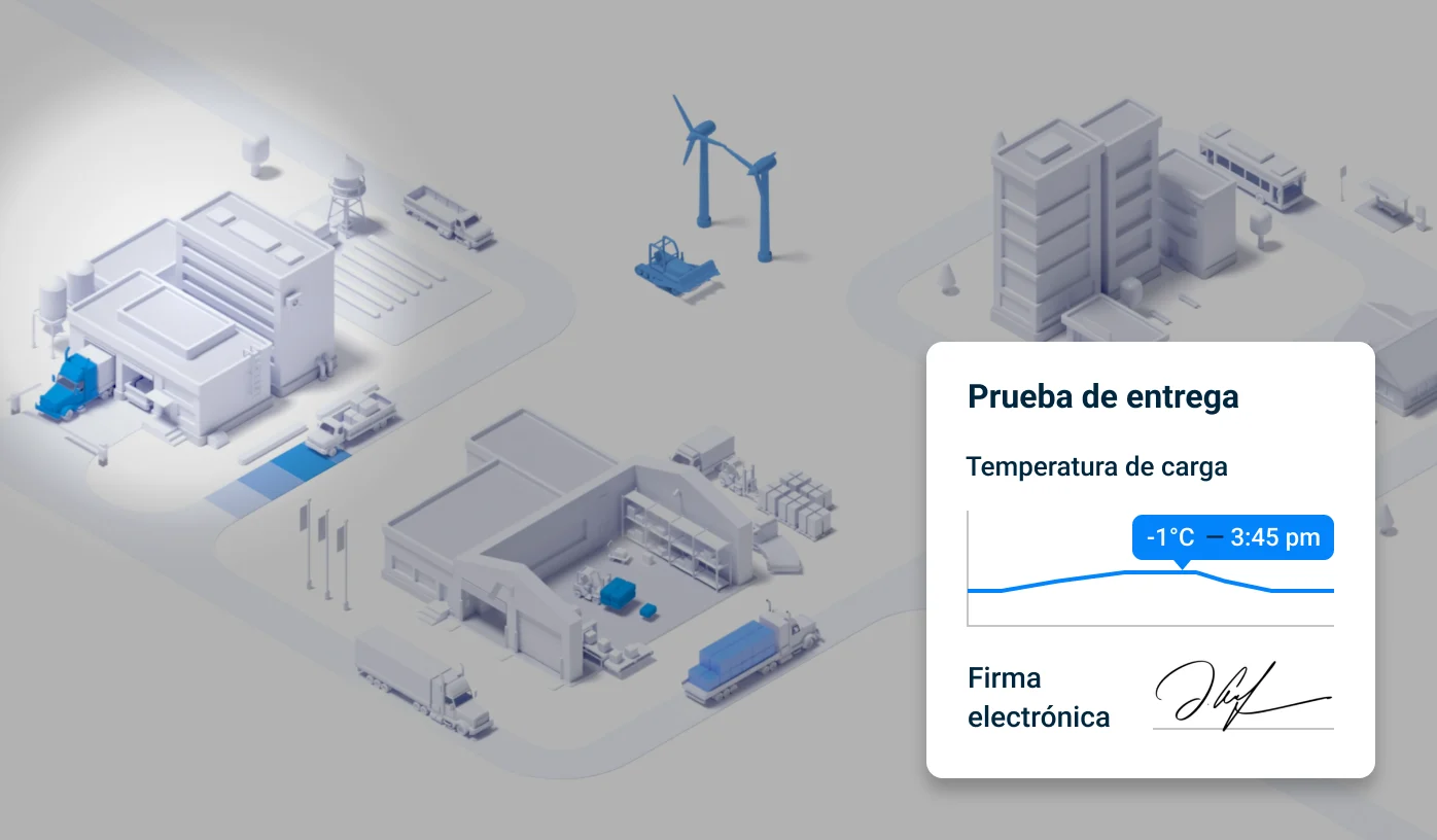 Flujos de trabajo digitales para transporte y logística