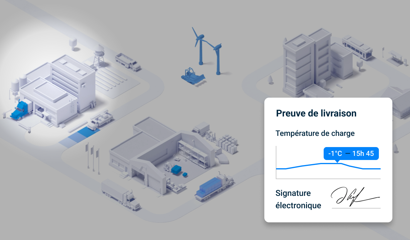 Flux de travail numériques pour le transport et la logistique