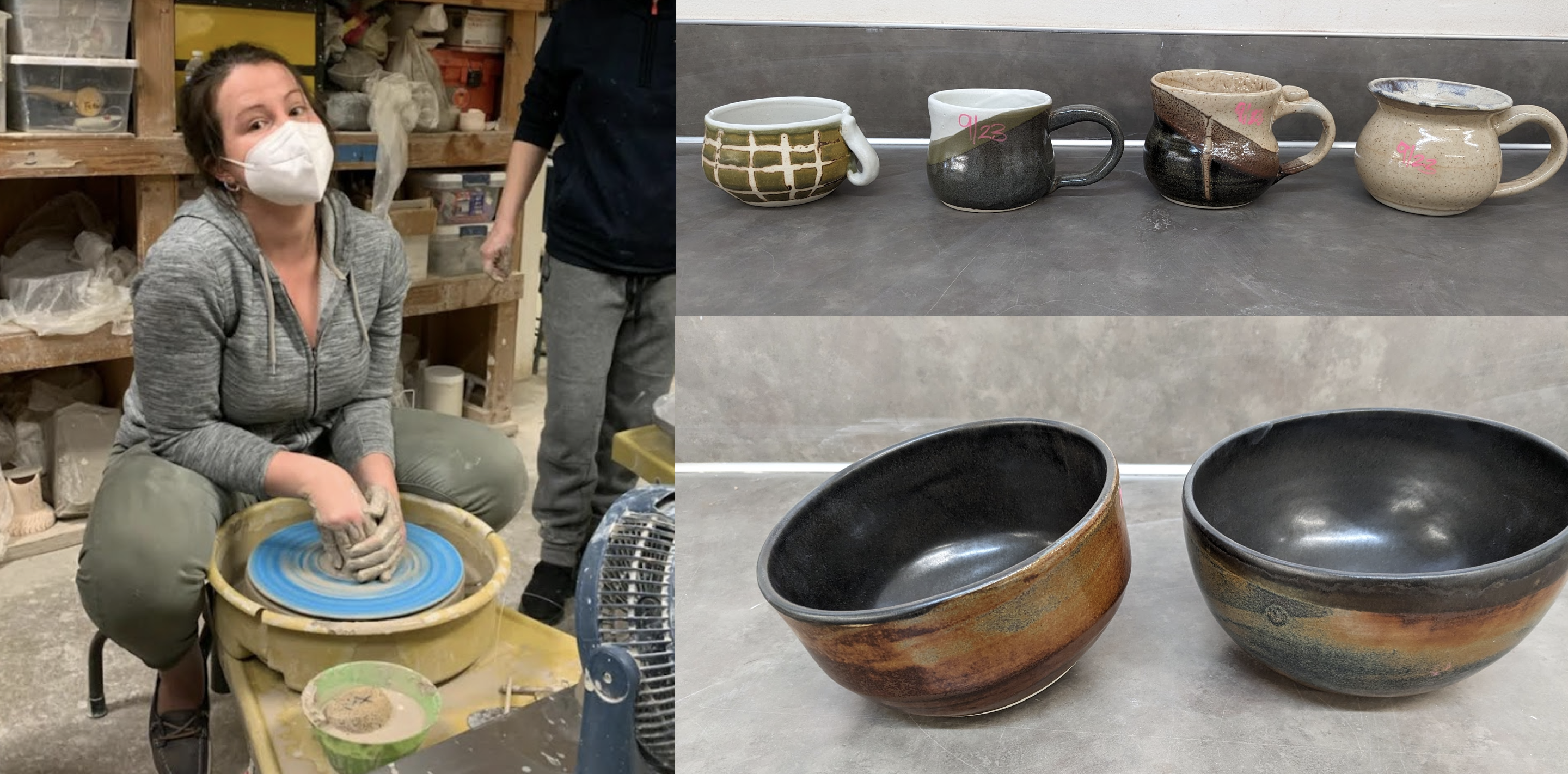 cours de poterie