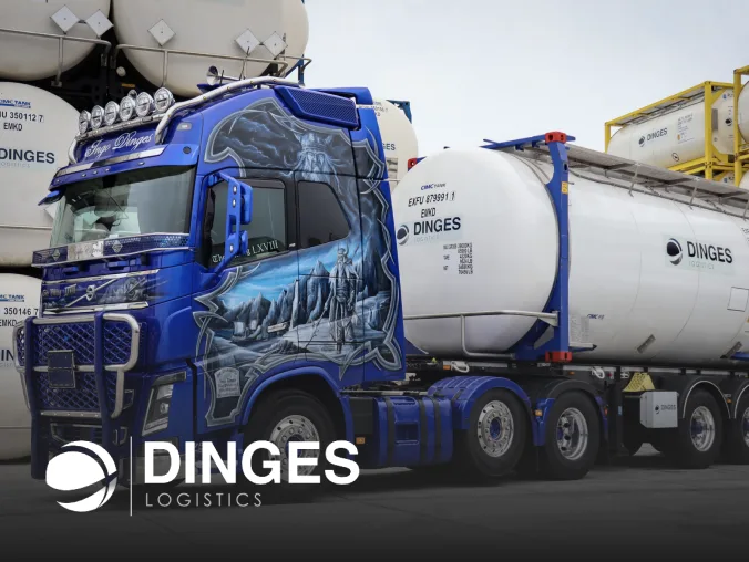 Dinges Logistics und Samsara - Image