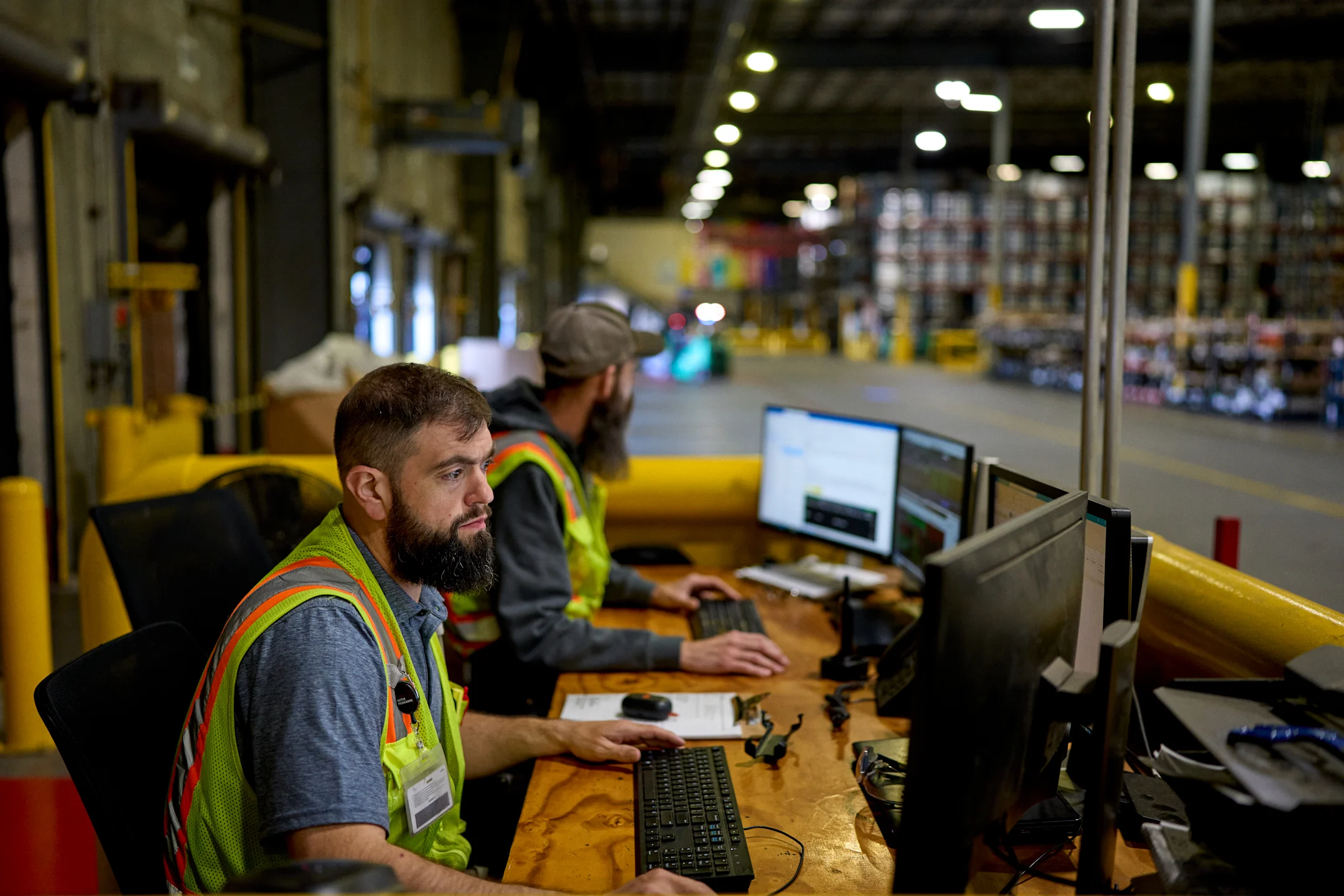 Mohawk workers using Samsara's platform