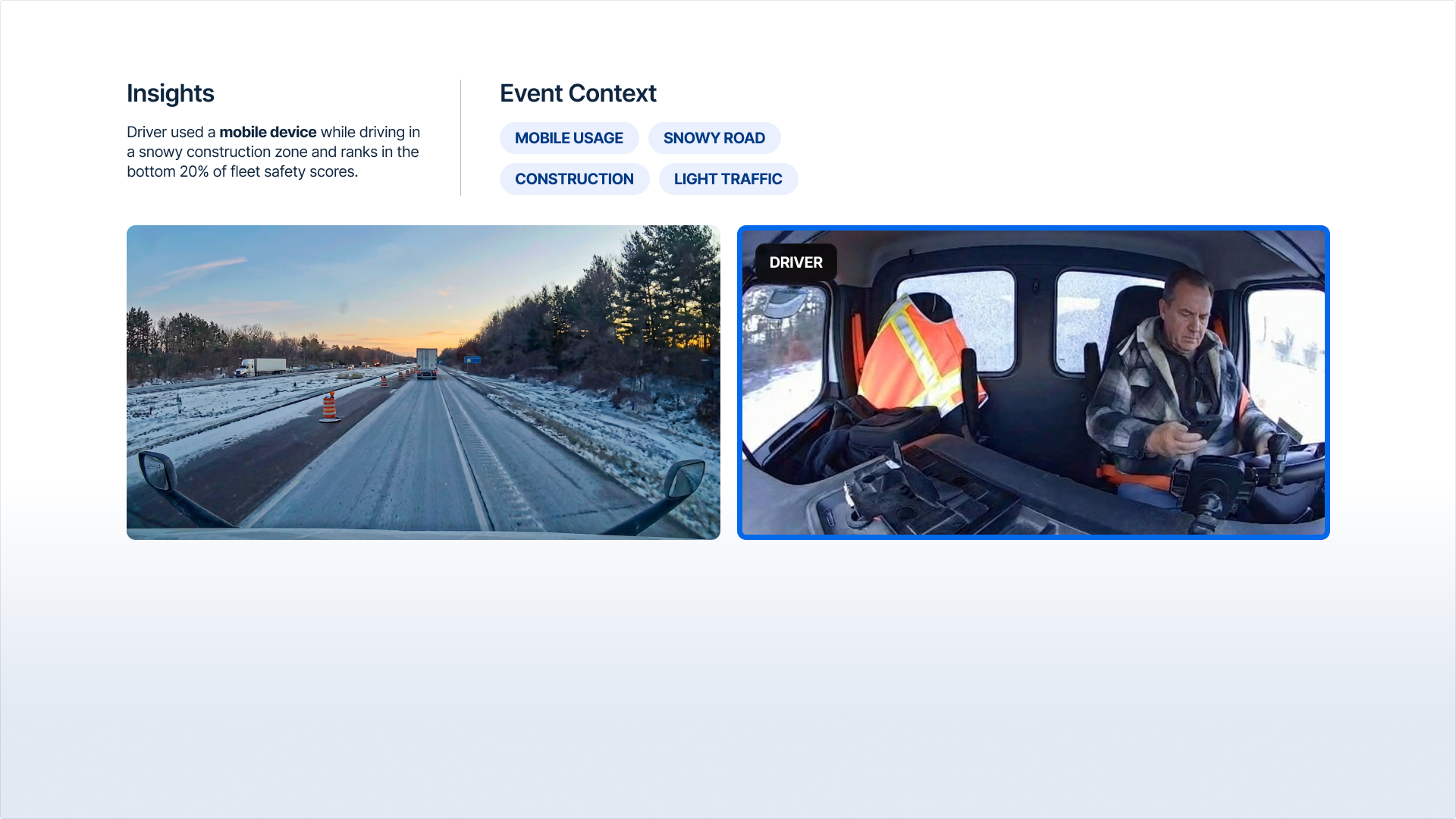 Samsara AI detections