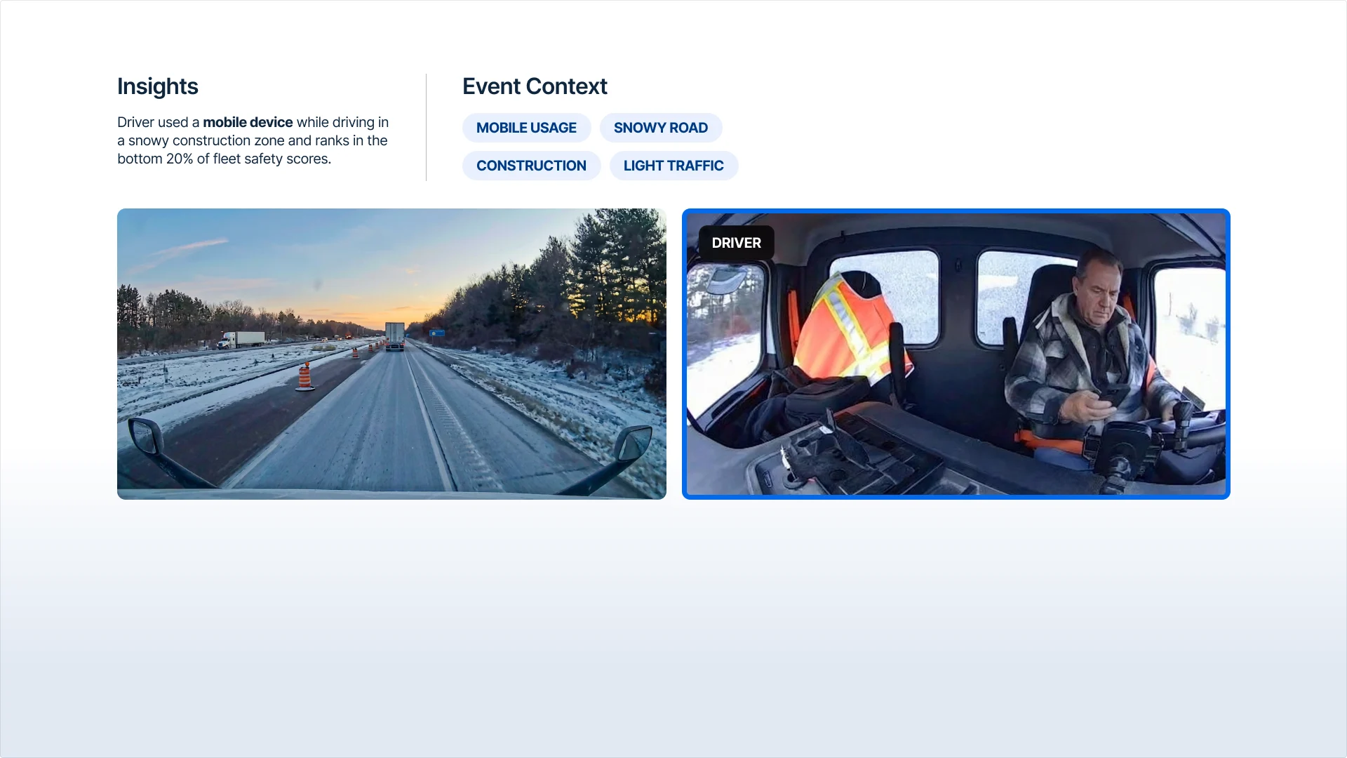Samsara AI detections