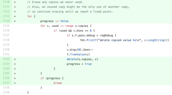 GOs compiler fix example
