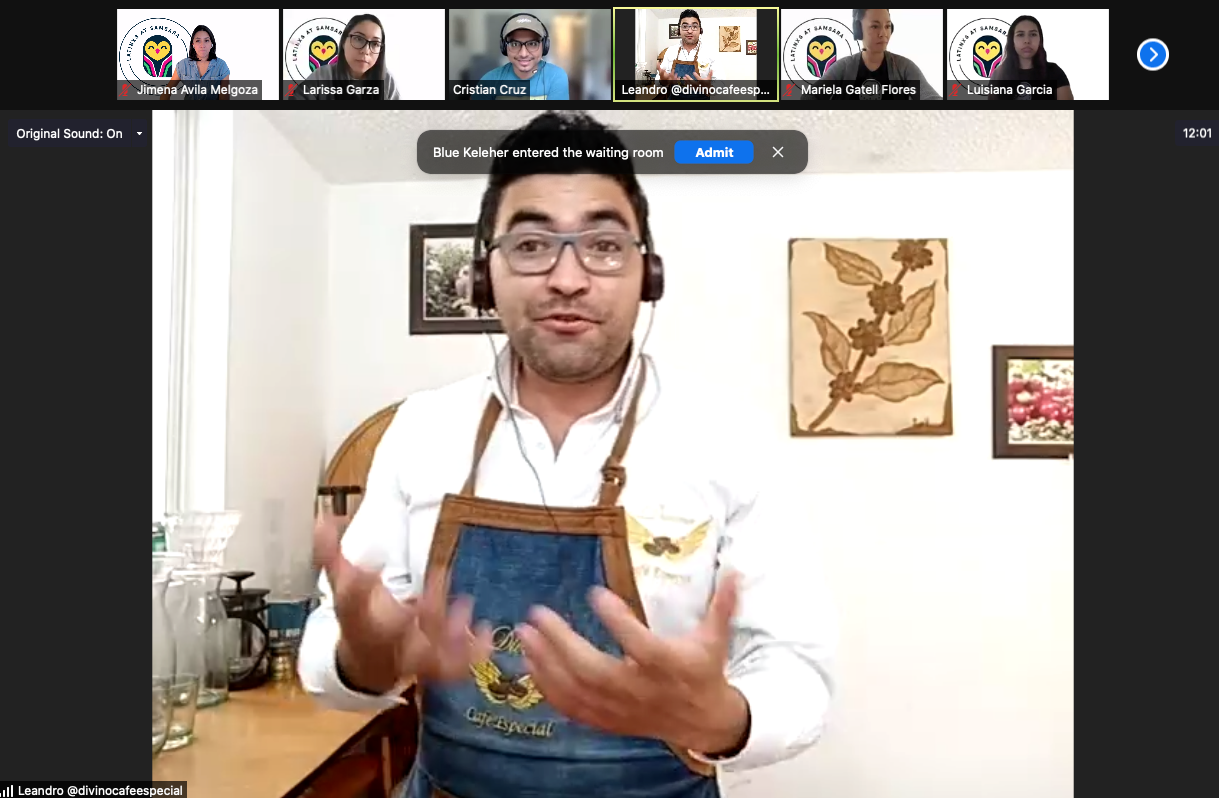 Virtual "Keep Calm and Have a Cafecito" Event