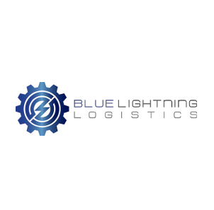 Blue Lightning quote logo