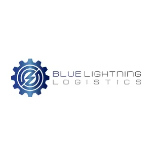 Blue Lightning quote logo