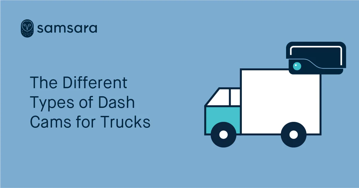 De verschillende typen dashcams voor vrachtwagens