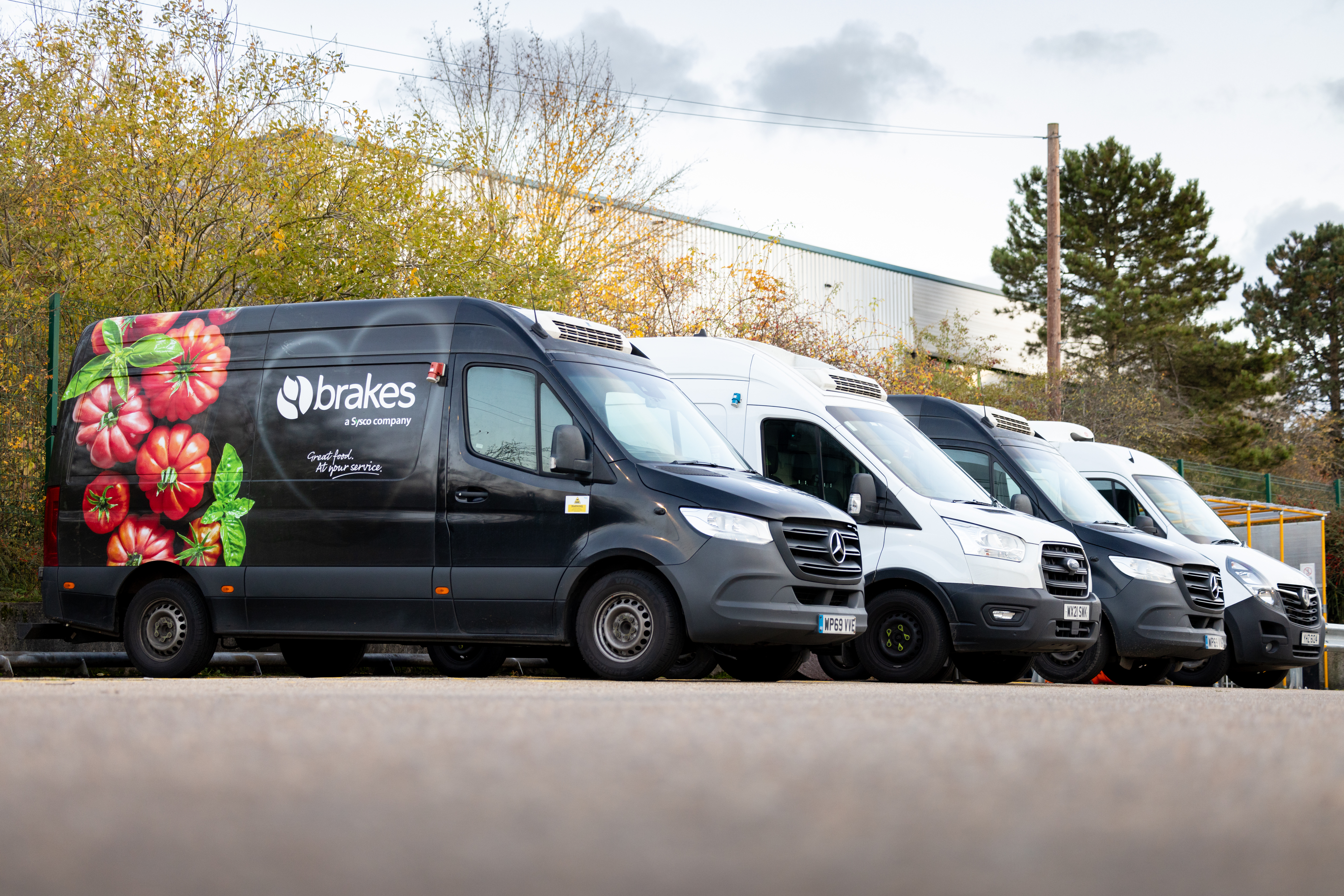 Sysco GB stelt een gouden norm voor veiligheid van chauffeurs en vermindert het aantal ongevallen op de weg