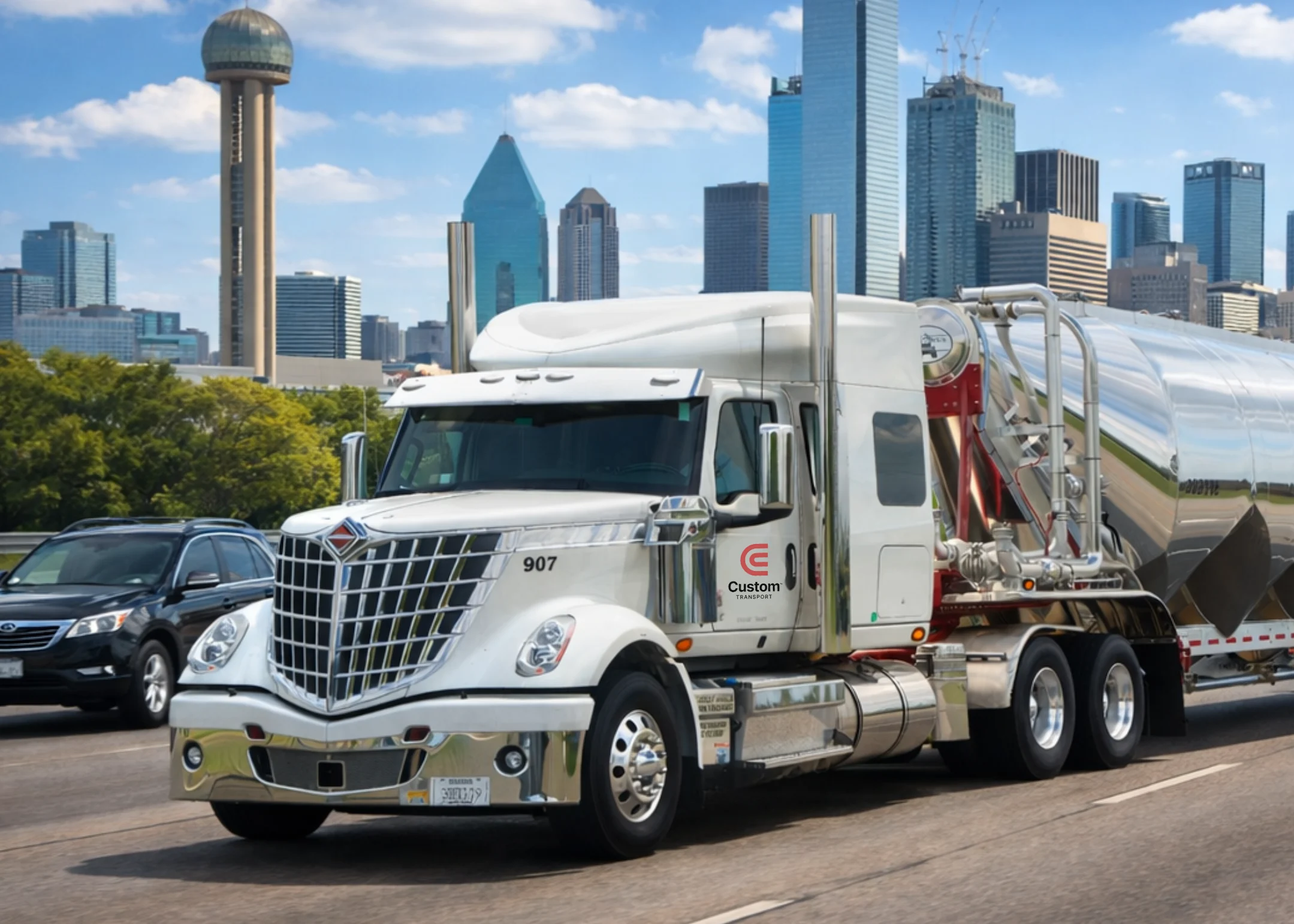 CustomTransport Header