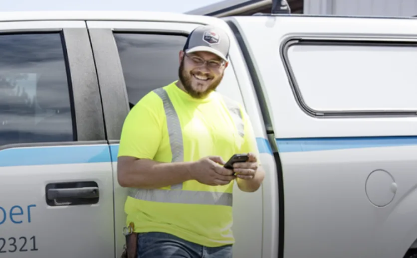 Capture d'écran des flux de travail guidés basés sur une application pour les techniciens par Samsara