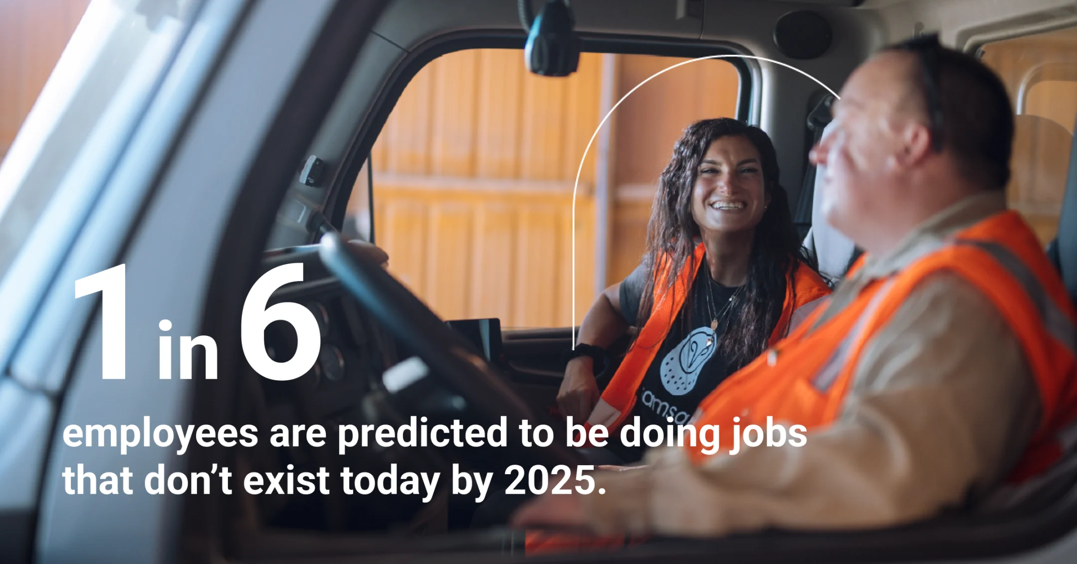 1 in 6 employees are predicted to be doing jobs that don't exist today by 2025