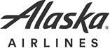 Alaska Airlines Logo Gray