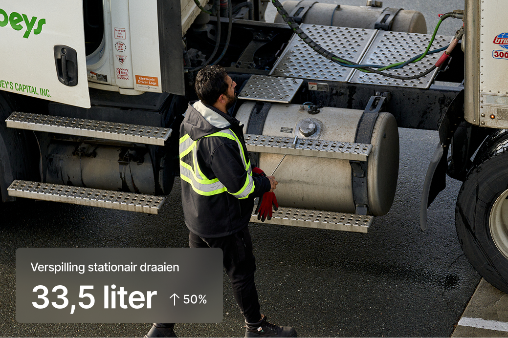 Stationair draaien verspilt ruim 33 liter tot wel 50%