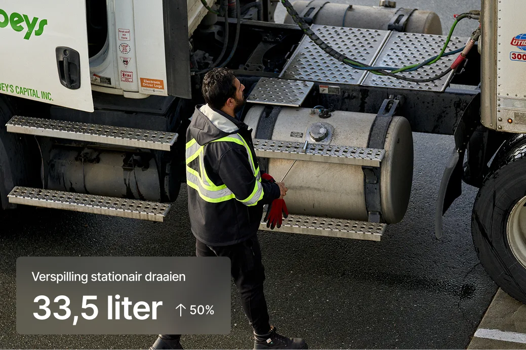Stationair draaien verspilt ruim 33 liter tot wel 50%