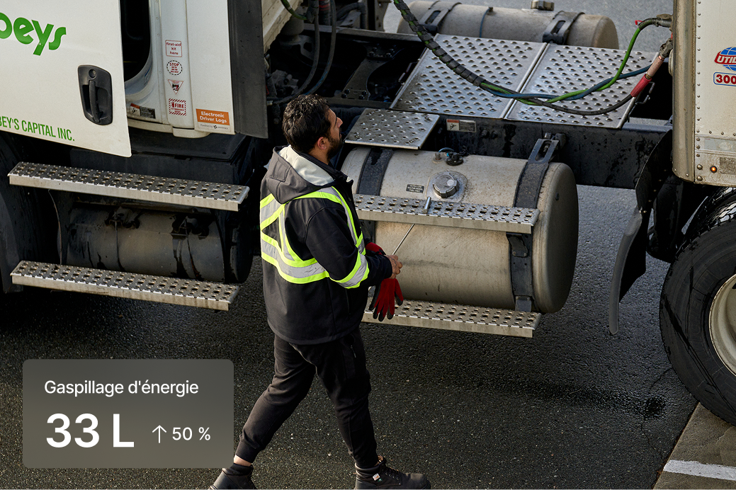 marche au ralenti gaspillage 8,8 gal jusqu’à 50 %