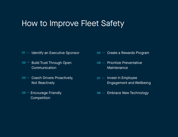 Preview our guide, featuring tips from an awardwinning fleet